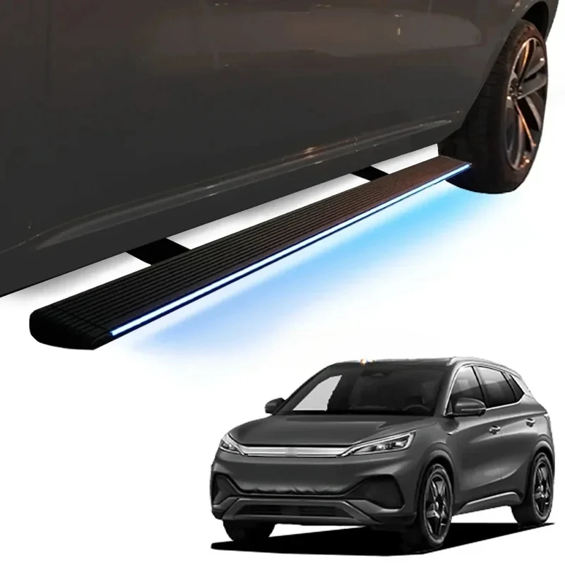 High Quality All Aluminum Automatic Retractable Electric Running Board Side Step Pedal Fit Tang DMI Exterior Mod Parts