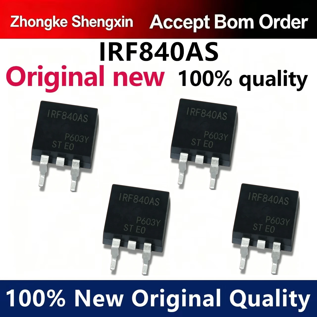 （5pcs）IRF840AS warehouse imported stock TO-263 500V 8A
