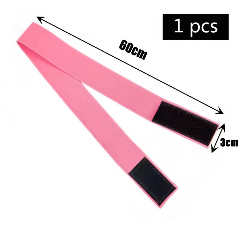 Fashion Hair Elastic Band For Wigs Adjustable Edge Scarf Elastic Headband With MagicTape for Women Lace Wigs - Image 23