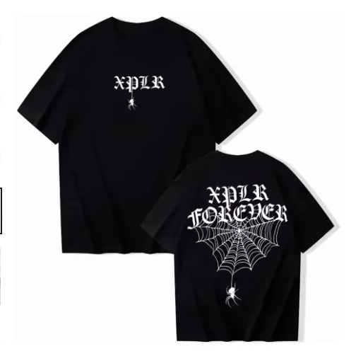 Xplr Club Shirts Country Music Round Neck Short Sleeve Tee Fans Gift Sam and Colby Chainlink T-Shirt Merch Streetwear T-Shirts