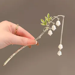Ancient Chinese Hairpin for Women Hanfu Hair Stick with Tassels New Chinese Style Traditional Hair Insert Hair Clip Accessories