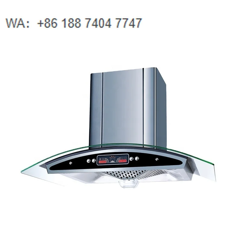 Stainless Steel Cone Mesh Kitchen Vent Hood, High Airflow, Durable Filter, Simple Installation for Modern Family Kitchens