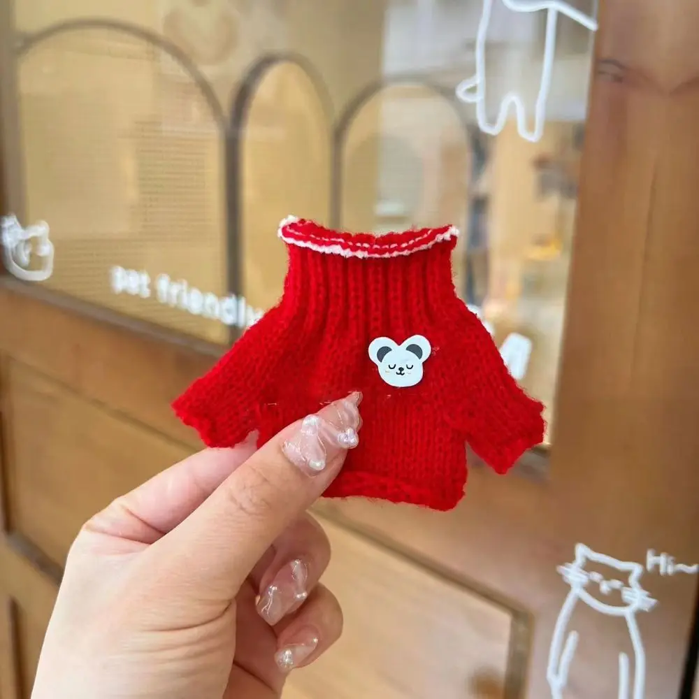 

Высококачественные модные зимние свитера в различных стилях, комплекты одежды с высоким воротом для кукол-идолов 15 см (хлопок)