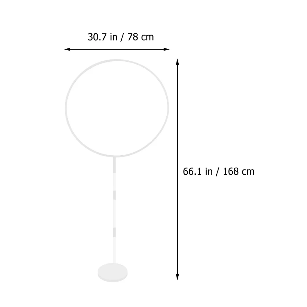 

1pc Ring Balloon Holder Round Sticks Party Stand Bracket Wedding Birthday Decor Plastic Lightweight Accessories Balloon