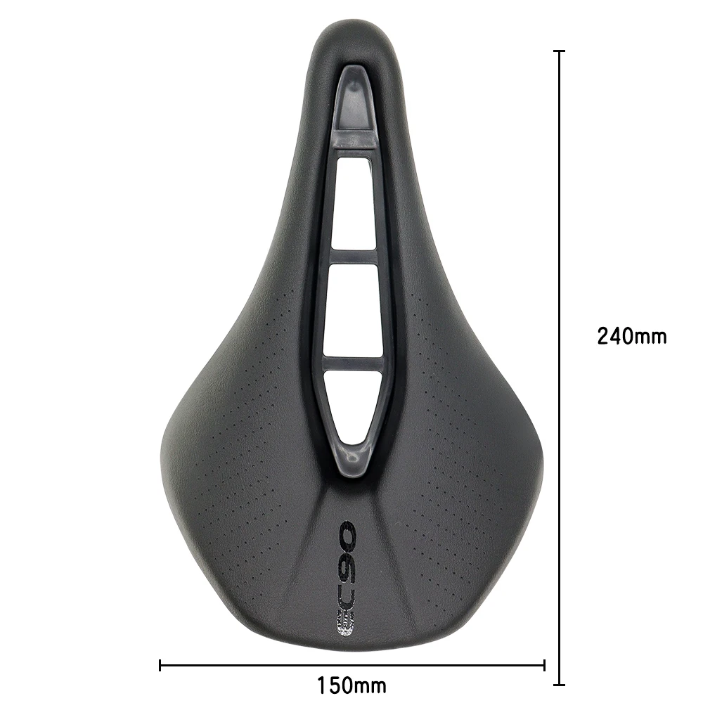 EC90 Bicycle Saddle MTB Road Bike Seat PU Ultralight Breathable Comfortable Cushion Mountain Bike Racing Saddle Bicycle Parts