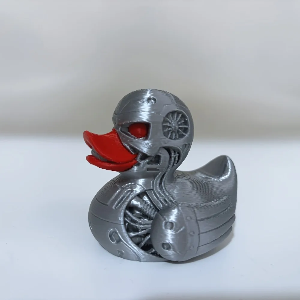Mecha Duck Decoration Ornaments, Niche Personalized Trendy Accessories, Desktop Bookshelf Decorations, Holiday Decorations view 4