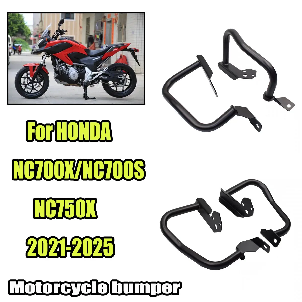 

Fit For HONDA NC700X NC700S NC750X 2012-2018 Motorcycle body insurance frame anti fall bar modification engine bumper