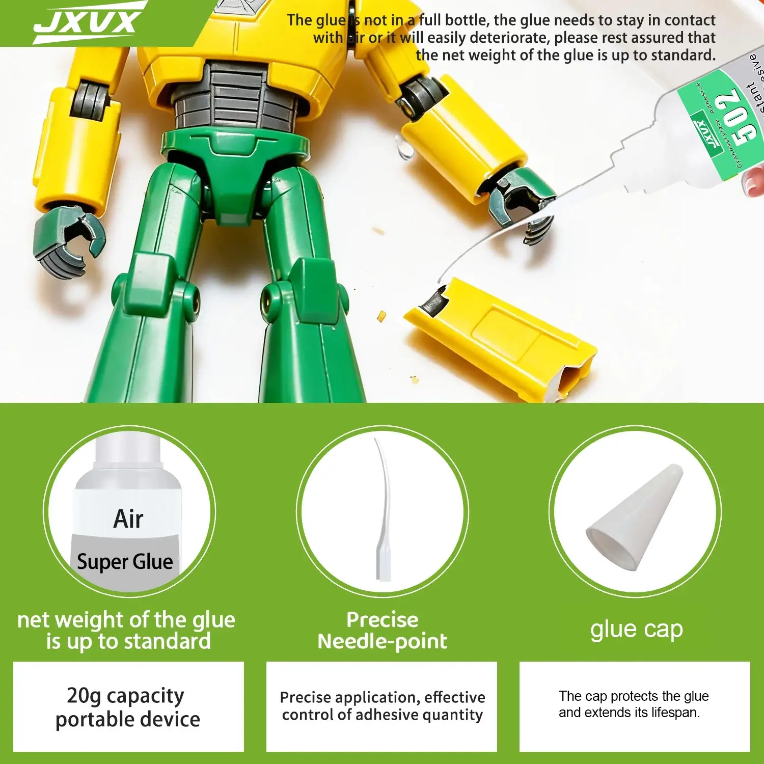 10 قطعة 502 غراء فائق فوري سريع الترابط Cyanoacrylate لاصق جلد مطاط خشب معدني مثالي للفجوة الصغيرة غراء سائل رقيق