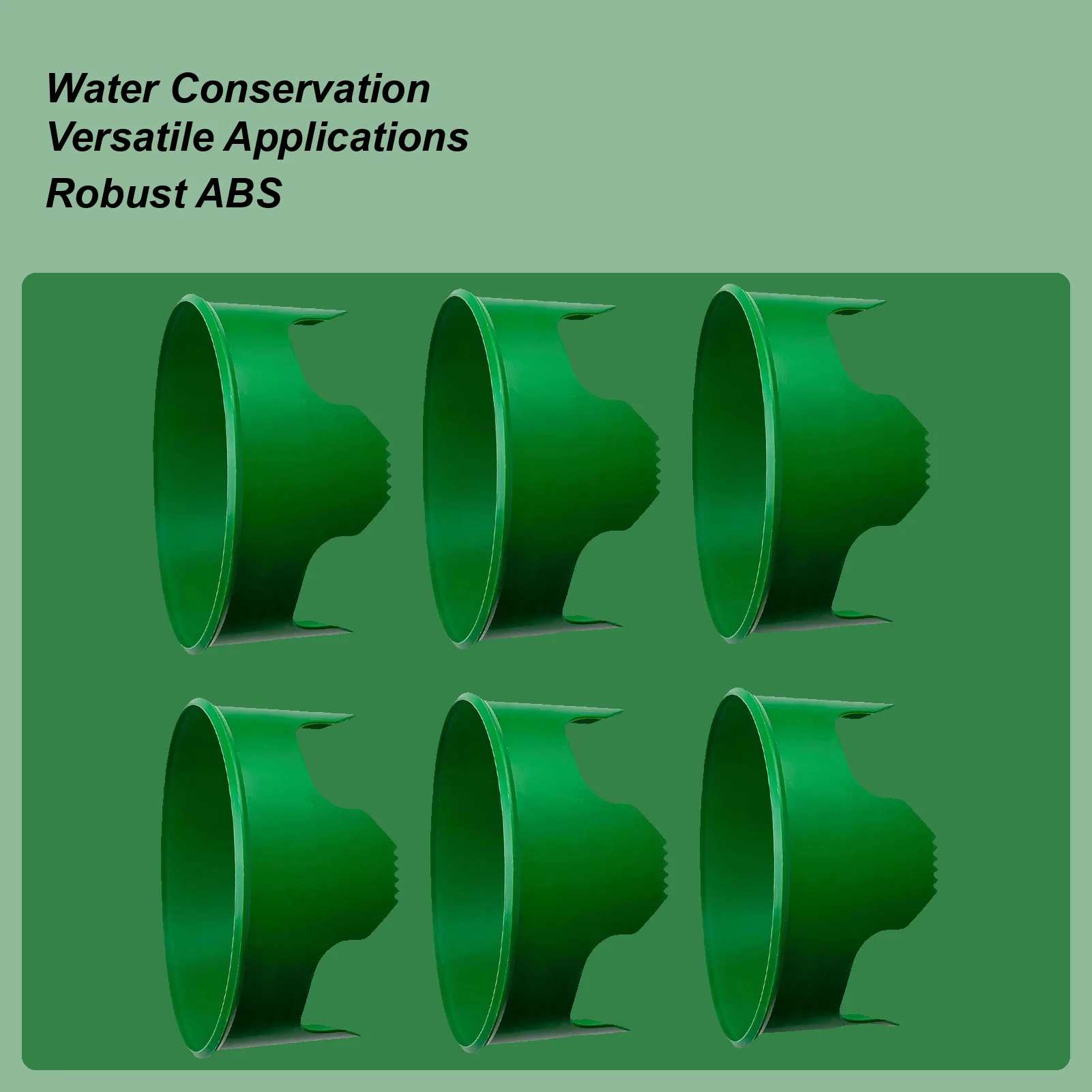 

Planting Grow Rings 6 Pieces Garden Cloches Round Grow Rings For Outdoor Lawn Yard Greenhouse Vegetable Shrub Flower Bed