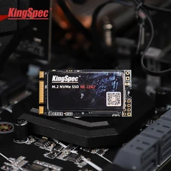 KingSpec SSD M2 PCIE 2242 NVME 240GB SSD 120GB M.2 SSD PCI-e NVme HDD do komputera Thinkpad notebook dla T480 X280 T470P T580