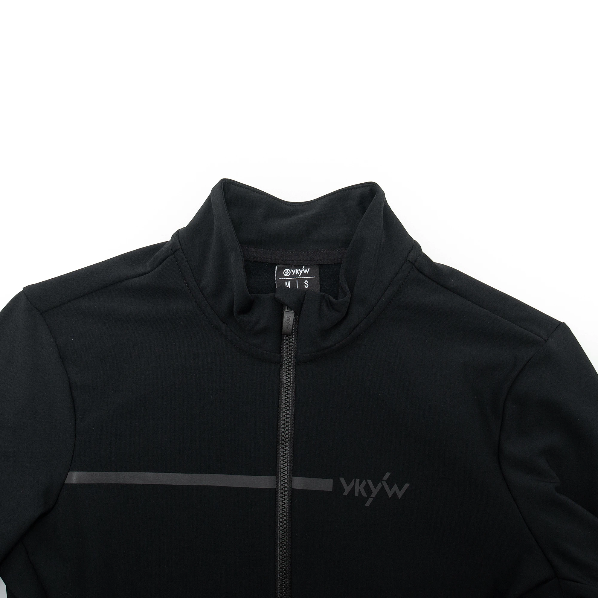 YKYWBIKE Herren-Radsportbekleidung Winter 10-20 ° C Fahrrad-Sets Rennrad-Latzhose Anzug Langarm-Radtrikot Kleidung – Detail 6