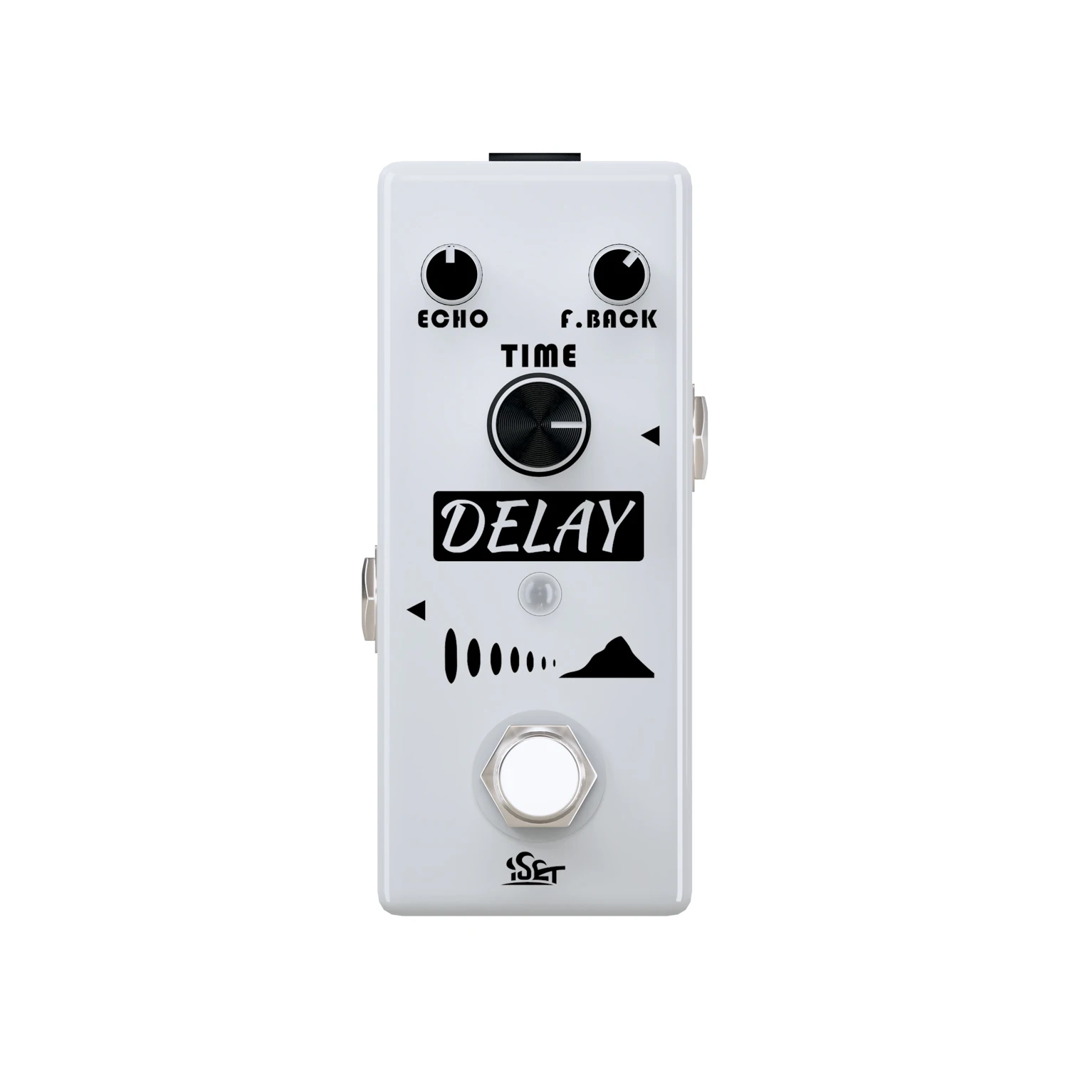 ISET Analog Delay Guitar Effect Pedal Pure Delay Pedal For Electric Guitar Bass True Bypass Guitar Parts & Accessories