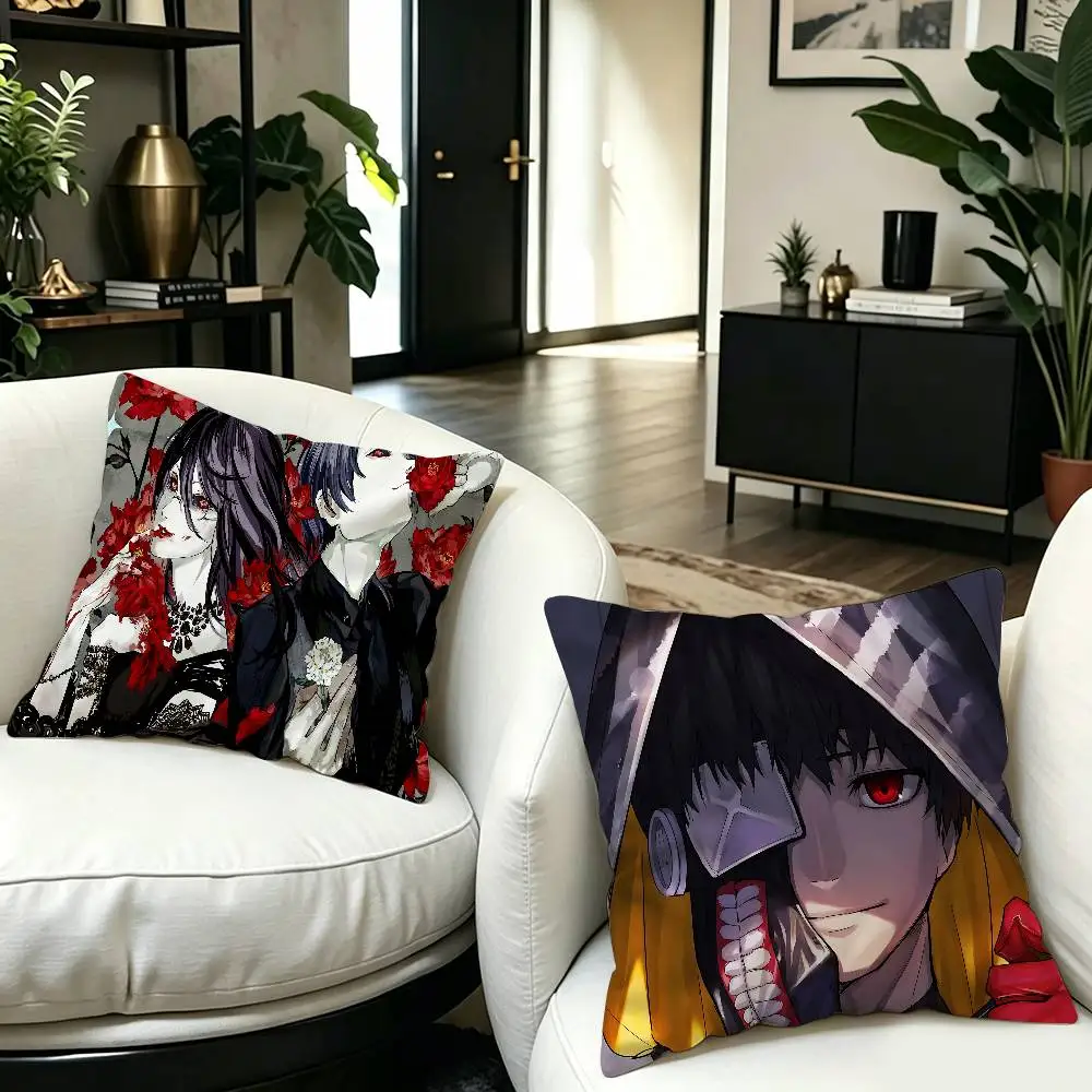 T-Tokyo G-Ghoul Classic Anime Personalized picture text home decorative pillows Household Gifts 45x45cm
