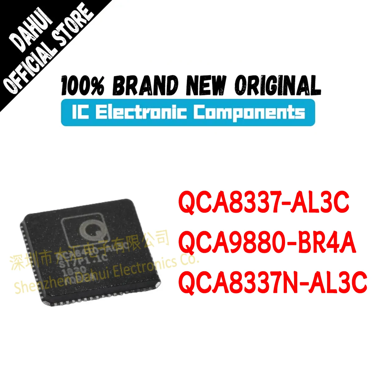 QCA8337-AL3C QCA9880-BR4A QCA8337N-AL3C QCA8337 QCA9880 QCA8337N QCA IC Chip Quality Brand New Wireless Router Chip