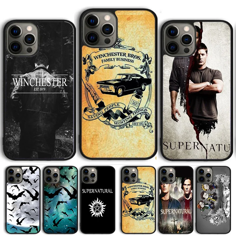 Supernatural Dean Winchester Phone Case Cover For iPhone 15 16 14 13 12 Pro Max mini 11 Pro Max XS XR Plus Coque Shell