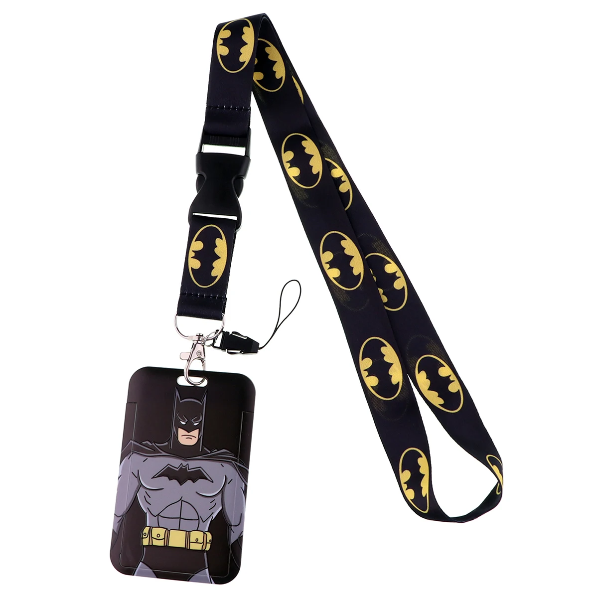 Cool Stuff Cartoon Credential Holder Keychain Neck Lanyard For Passport Credit Card Holder Keychain Phone Accessories Gift