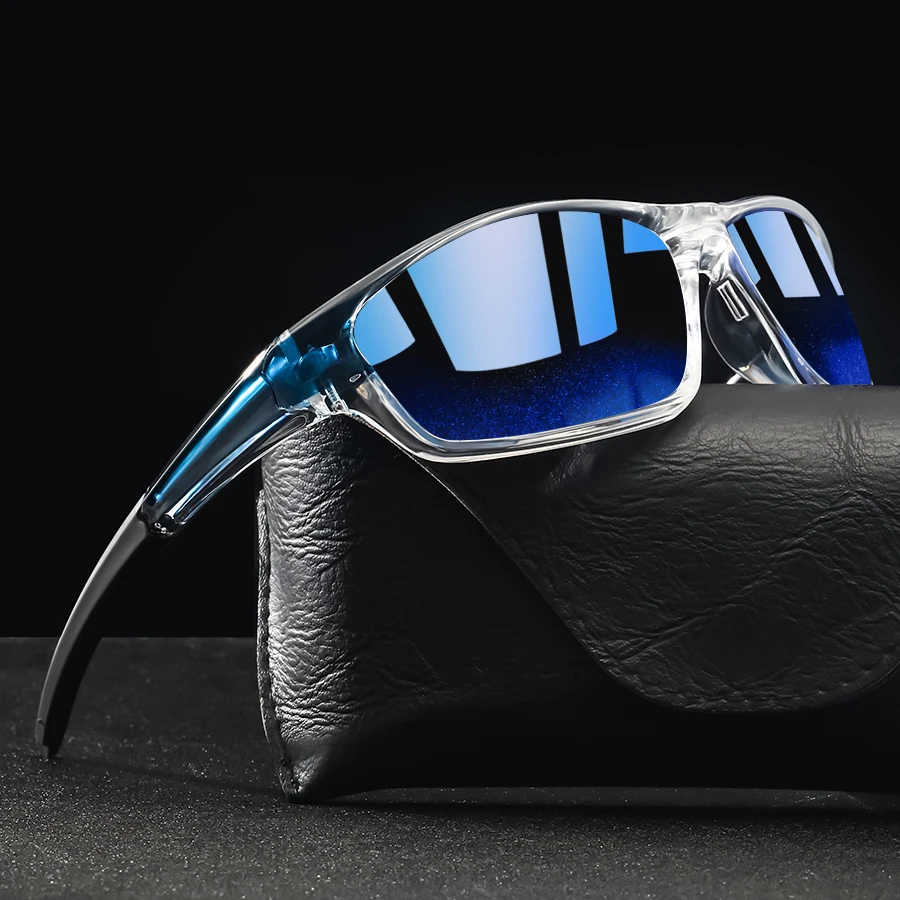 Modische Vintage-Brillen Transparente Radsport-Sonnenbrille für Männer und Frauen Angeln Fahren Laufen Bergsteigen Retro-Sonnenbrillen – Detail 2