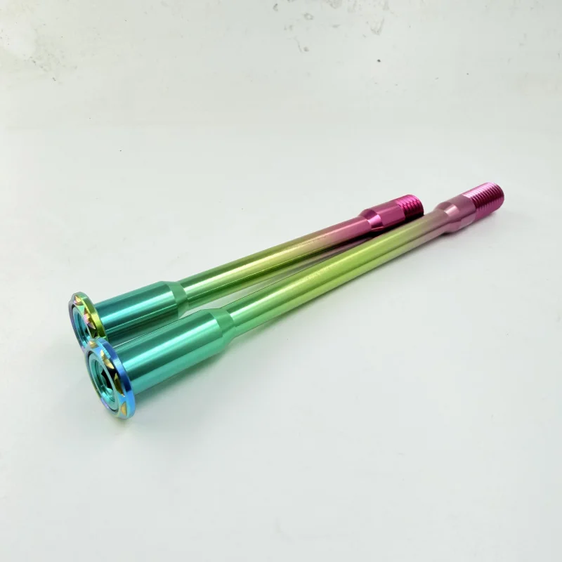 Suitable for Trek Madone EMODA Double Hex Thru Axle Set, 7075 Aluminum Front 122mm Rear 165mm M12x1.75 Upgrade Accessories