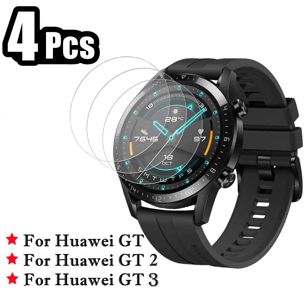 For Huawei Watch GT2 GT3 GT 2 Pro Screen Protector Tempered Glass GT2 46mm GT Runner GT3 Pro Cover Film Smartwatch Accessories