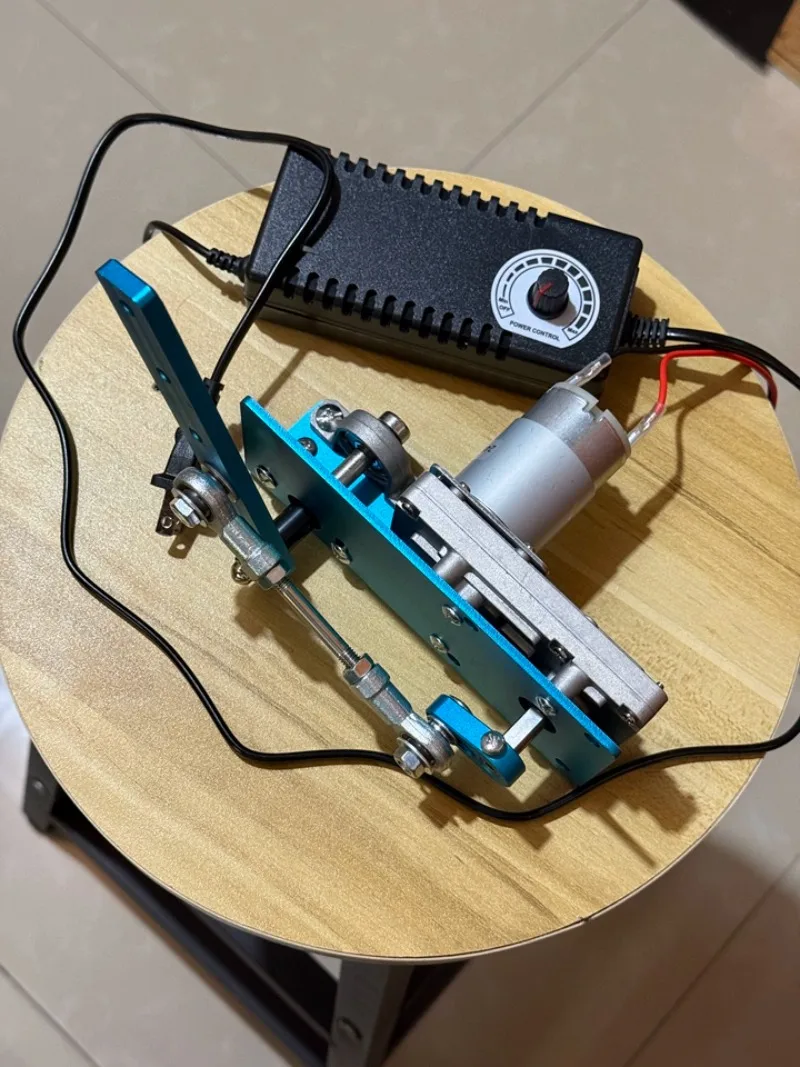 Reciprocating swing machine 12v DC motor Angle adjustable electric fan machine shaking bird walking physiotherapy beating