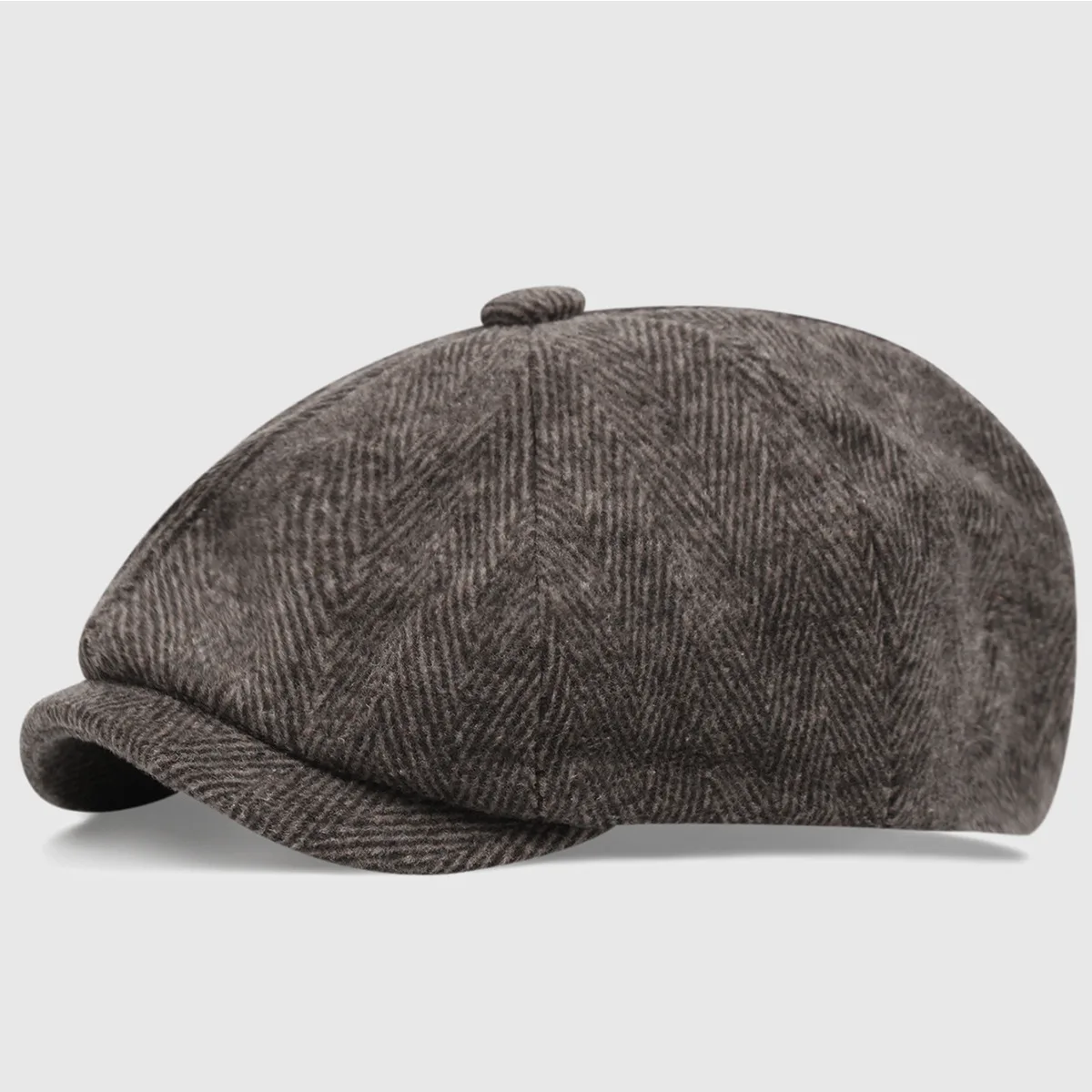 Peaky Blinders Cap for Men, Vintage Newsboy Baker Boy Hat, Women‘s Beret Retro British Gangster Style Winter Hat view 5