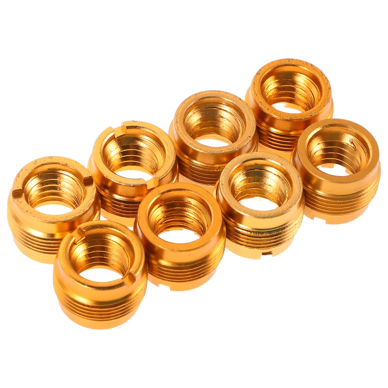 

8pcs Microphone Clip Bracket Adapter Screw Clamp Converter Nut for Stand Boom Replacement Thread Adapter Kit Mic Stand