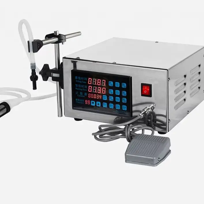 Automatic Quantitative Filling Machine Wine Small Packing Machine CNC Liquid White Wine Filling Machine XK-580