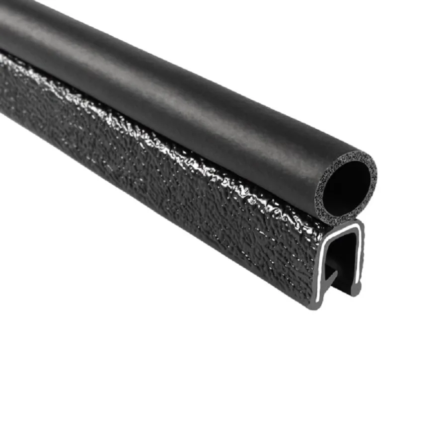 

Trim Seal with Top Bulb for 3 16 Edge and 7 16 Bulb Diameter 25Foot Length PVC Plastic Trim with EPDM Rubber Seal Easy to Insta