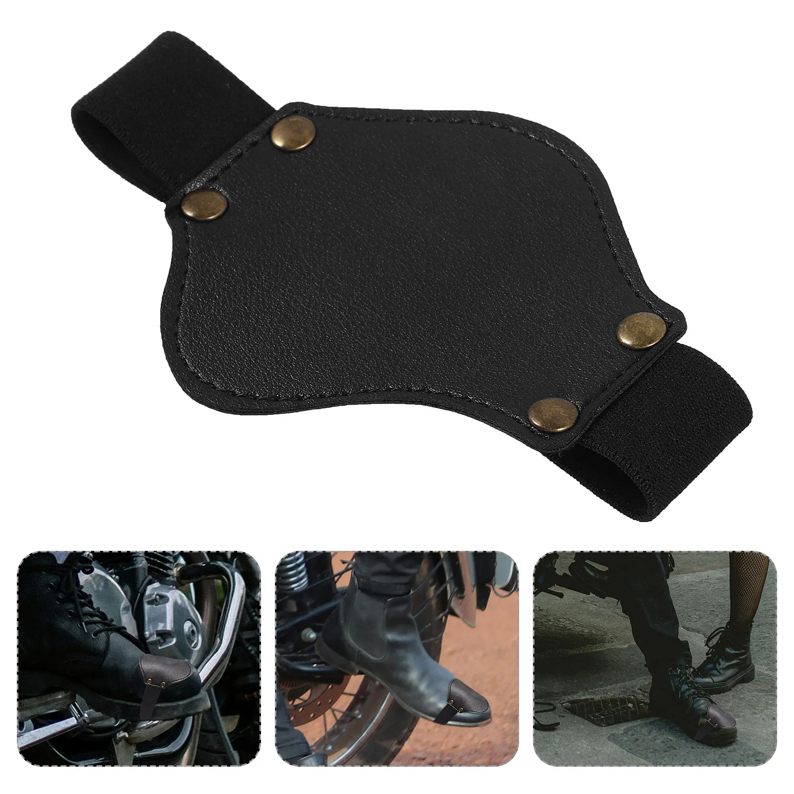 

5Pcs Motorcycle Shifter Boots Protector Gear Shift Shoe Cover Abrasion Resistant Soft Lightweight Universal Fit for Daily