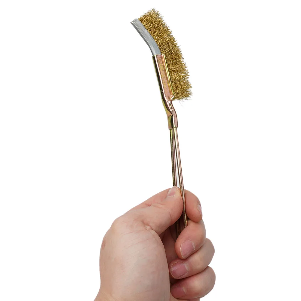 

Wire Brush Polish Remover Rust Light Scrubbing Mini Nylon Accessories Brand New Brass Cleaning High Quality Hot