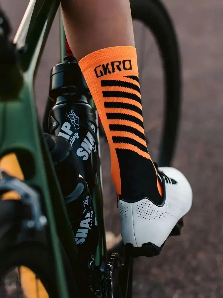 Gkrq Rad socken Männer Set Fahrrad Fußball Socken Männer Krankens ch wester Kompression Frauen Rennrad Professional Pack schwarz dunkel kniehoch – Detail 1