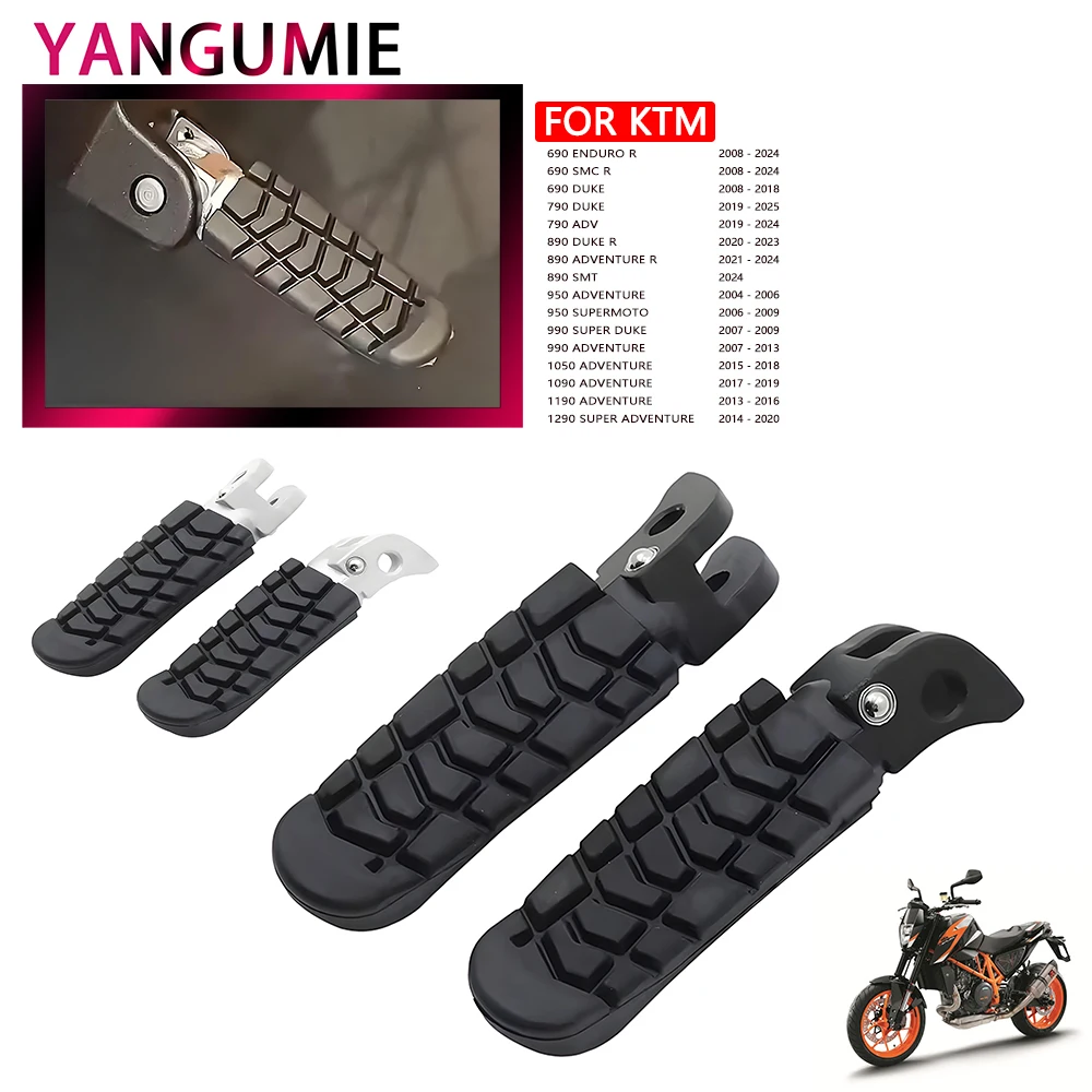 

Мотоциклетные подножки, задние подножки, комплект педалей 890ADV ADV для 690 790 890 950 990 1050 1090 1190 1290 Duke R Adventure