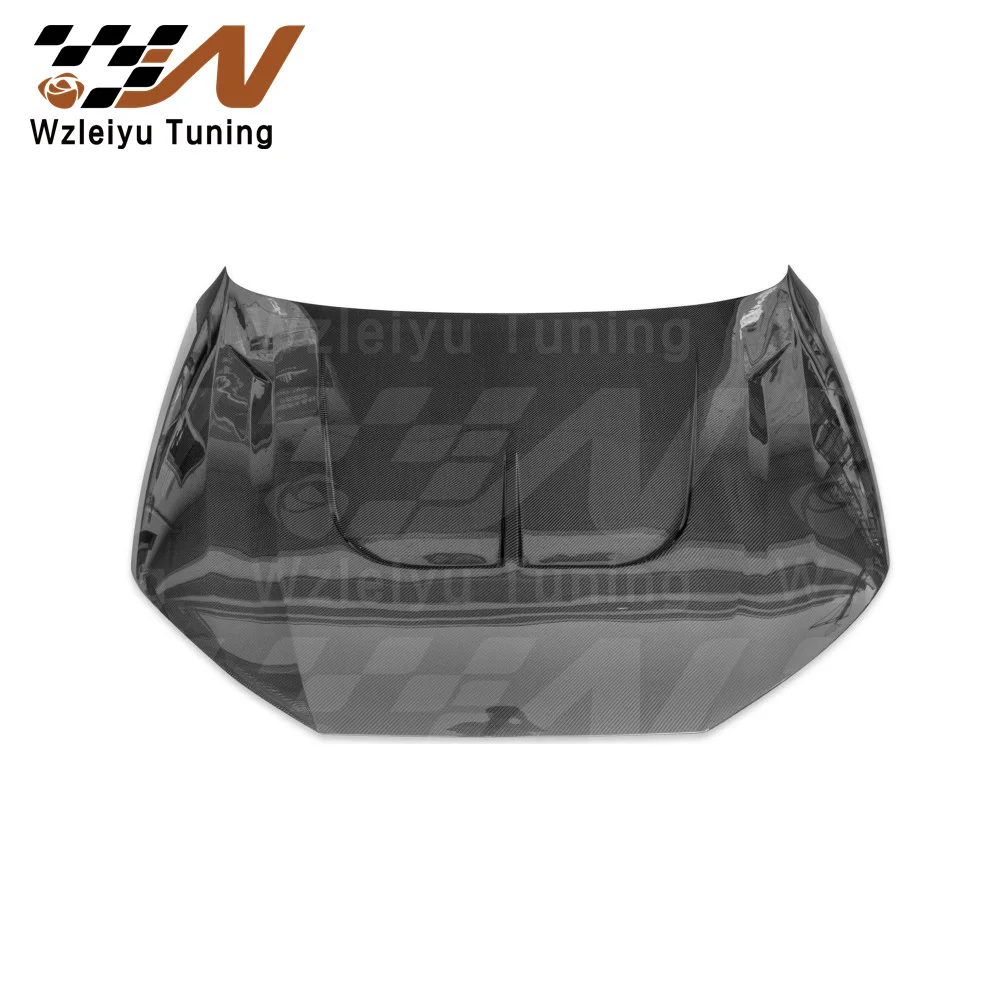 

New Style Real Carbon Fiber Front Hood Bonnet Fit For Audi S4 & A4 S-line B9 B9.5 17-22 High Quality Fitment