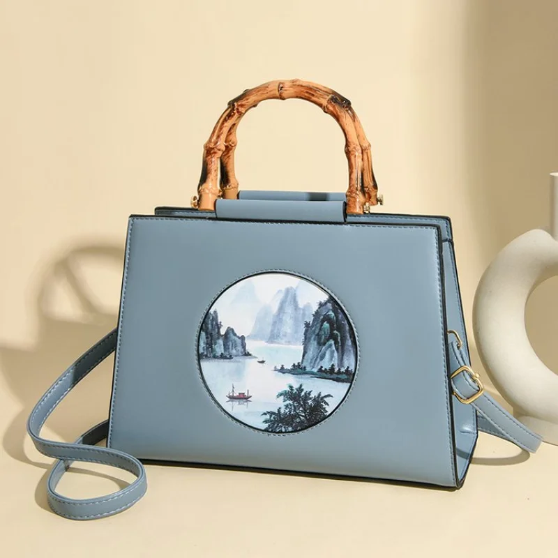 

Minimalist Unique Leather Shopper Bag For Women Paris Fashion Designer Large Capacity Trendy