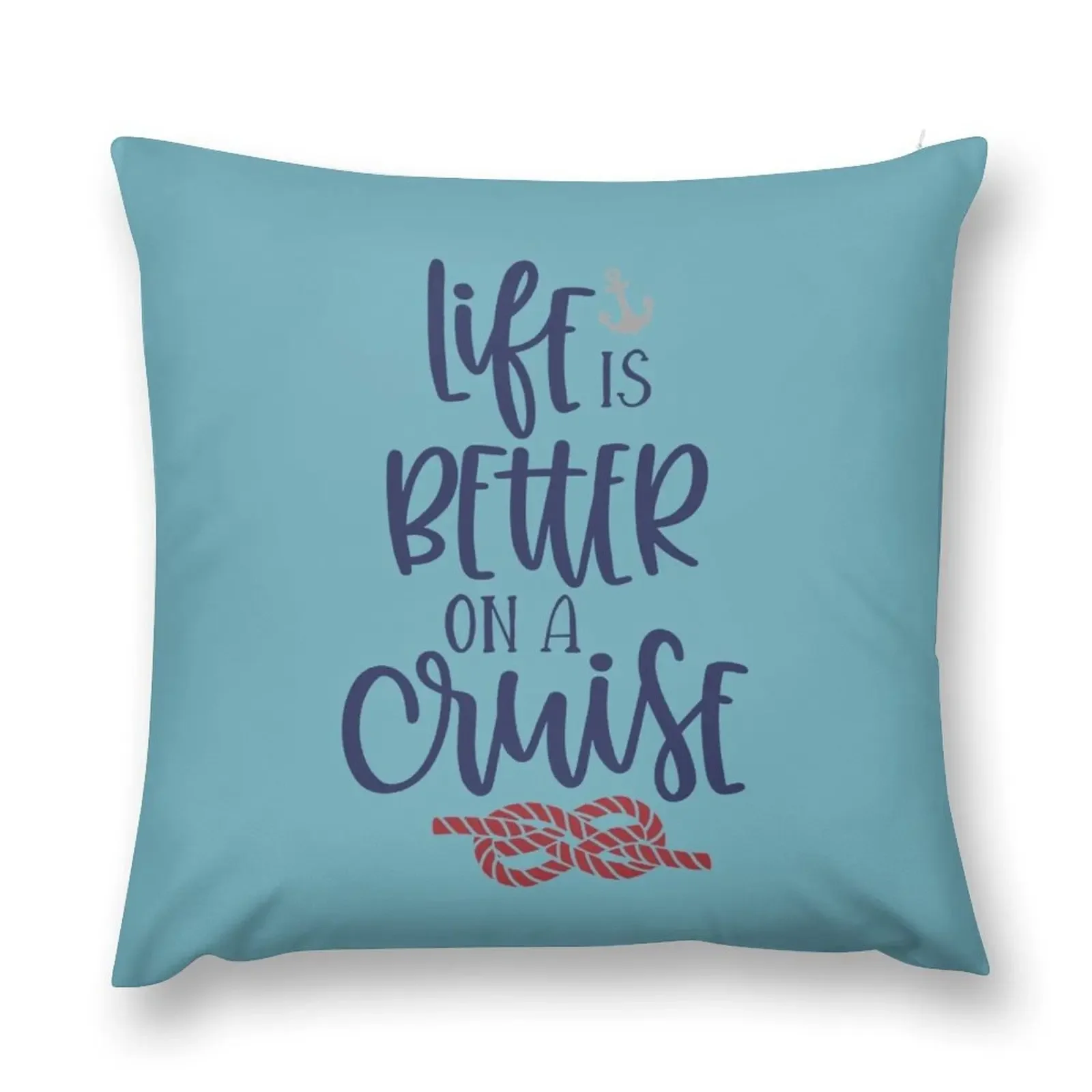 Carnival Cruise Life is Better Throw Pillow Decorative Cushion Cover Christmas Pillow Decorative Pillow Covers For Sofa