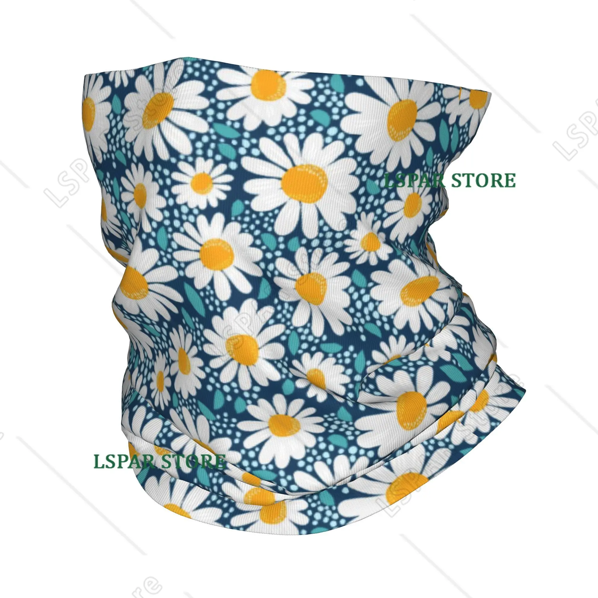 

Многофункциональный головной убор-бандана Daisy: повязка на голову, шарф для шеи, бафф для велоспорта, унисекс, на все сезоны