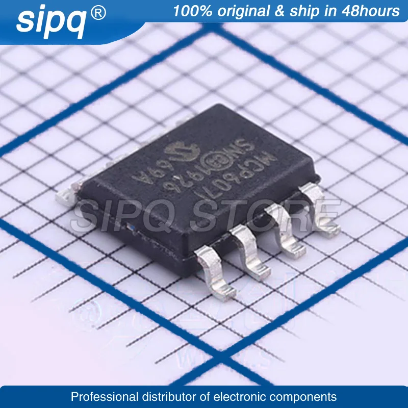 

10PCS/LOT MCP607T-I/SN MCP607T SOP-8 Marking: Brand New and Original In Stock Authentic Product