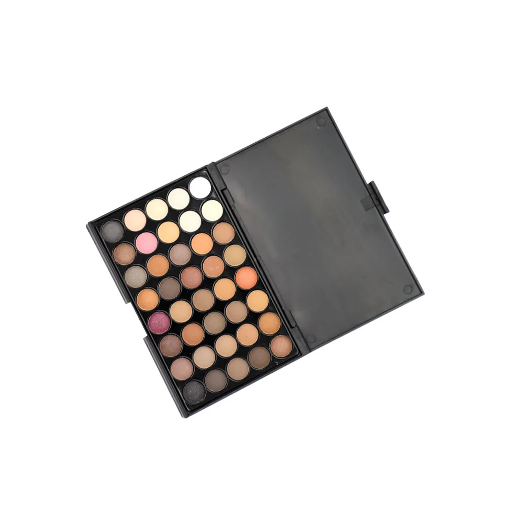 Ombre à barrage nacrée pour filles et dames, 40 couleurs, 256, smoky, maquillage multicolore, blallet (01)