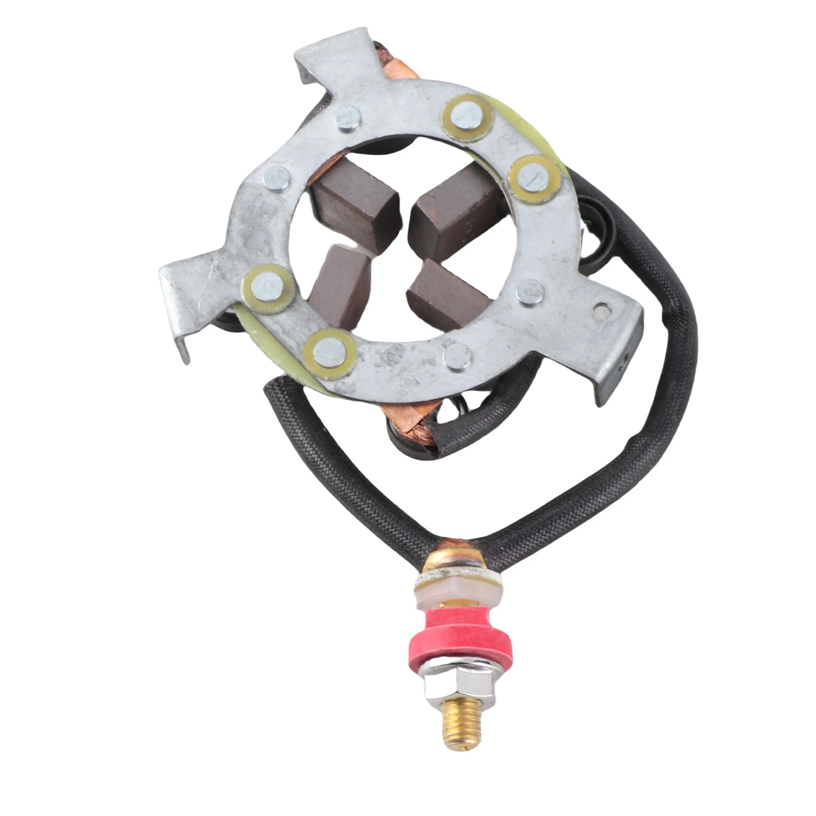 Комплект угольной щетки для двигателя, 45 мм, центральный диаметр стартера, ремонтный комплект держателя угольной щетки для лебедки ATV 8000–20000 фунтов 4X4