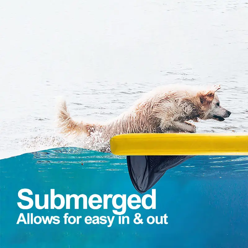 Inflatable Dog Water Ramp Pool Float Floating Ladd Ramps for Dogs