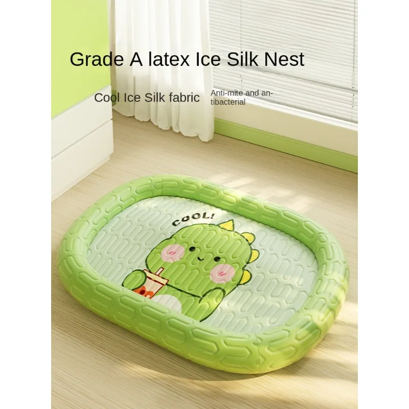 Portable and Comfortable Pet Bed for Small Dogs like Bichon Frise and Pomeranian, Perfect for All Seasons