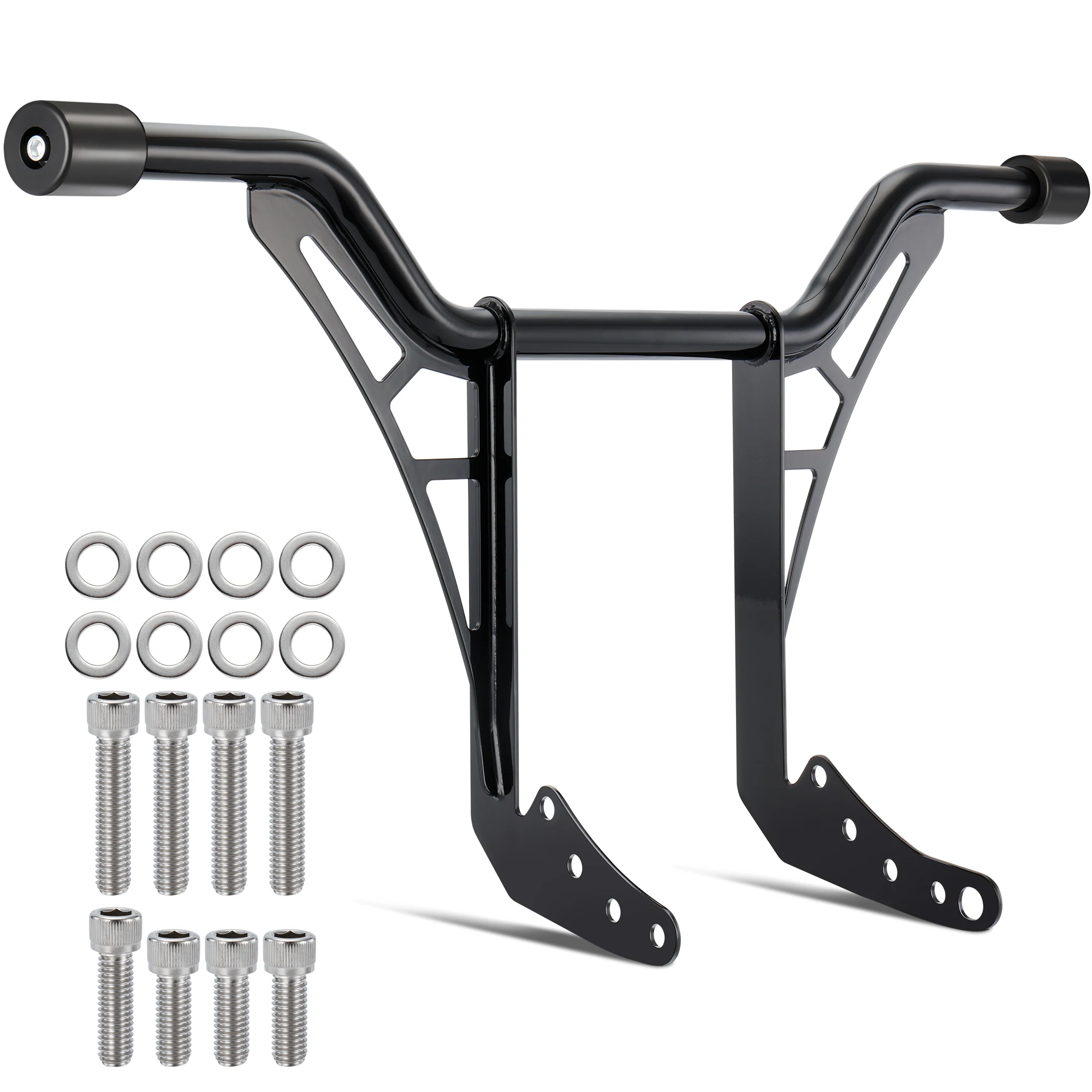 

1.25" Footpeg Engine Guard Crash Bar for Harley 2018-Up Softail Fat Bob Street Bob Low Rider Standard FXFB FXBB FXLR FXST