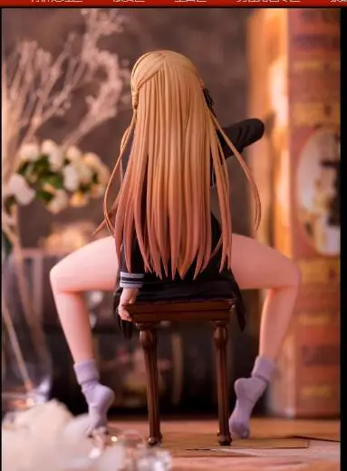 

No box 18cm Japanese original anime figure sitting sexy girl action figure collectible model toys for boys