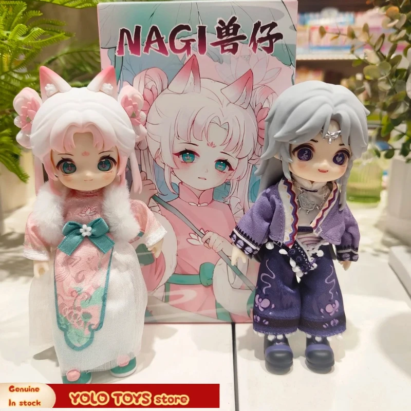 

Genuine Nagi Casual Tour Animals Series Blind Box 1/12 Mjd Articular Mobility Anime Figure Decoration Collection Birthday Gifts