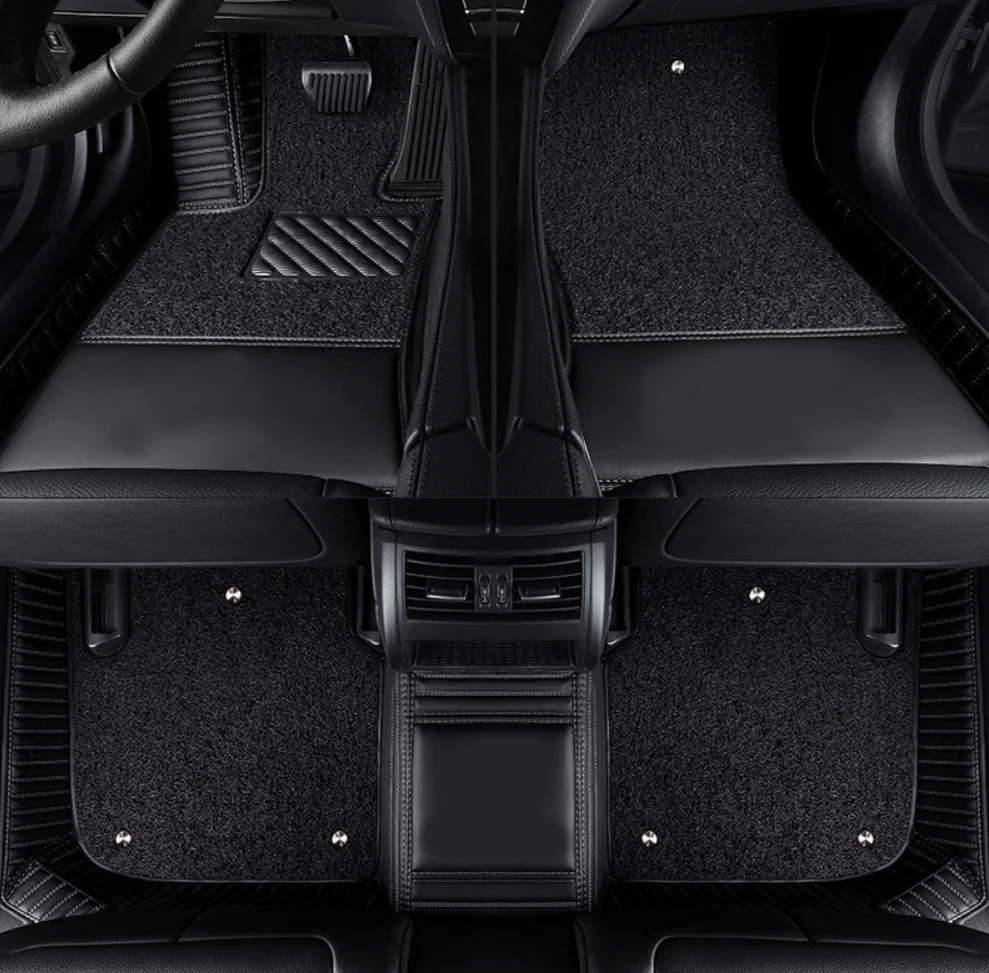Custom car floor mats for Mercedes Benz AMG GT 43 53 63 X290 2025-2018 waterproof rugs durable double layers carpets for GT53