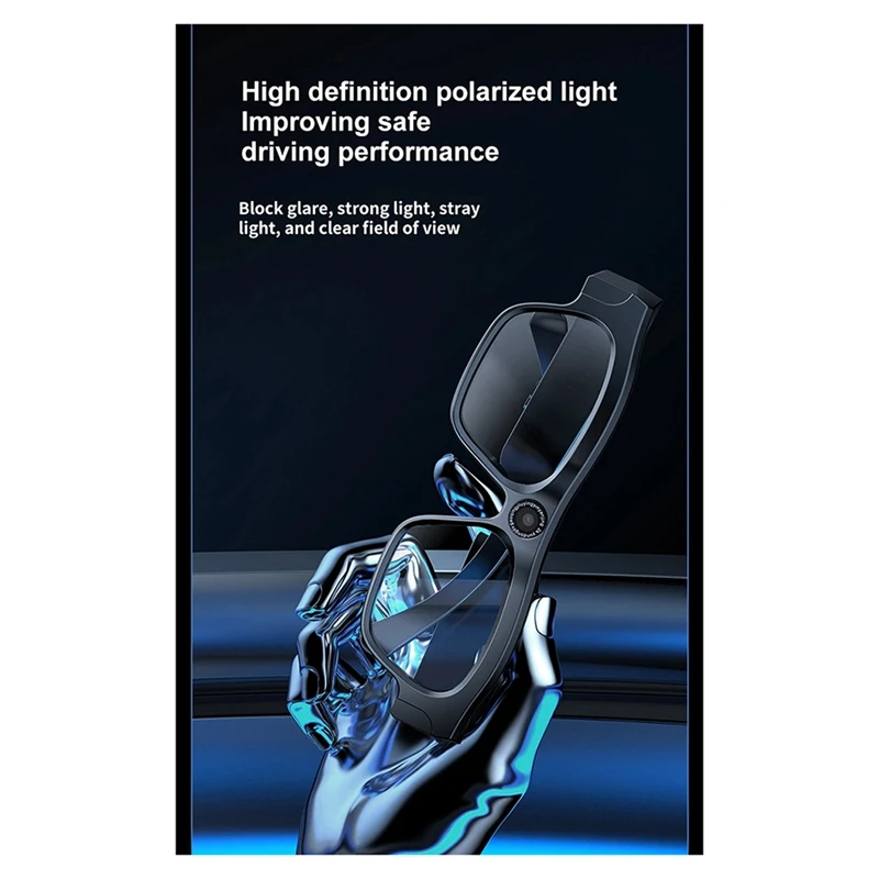 4K Bluetooth Intelligent Glasses Integrated Photography & Recording Video With Wifi Hotspot
