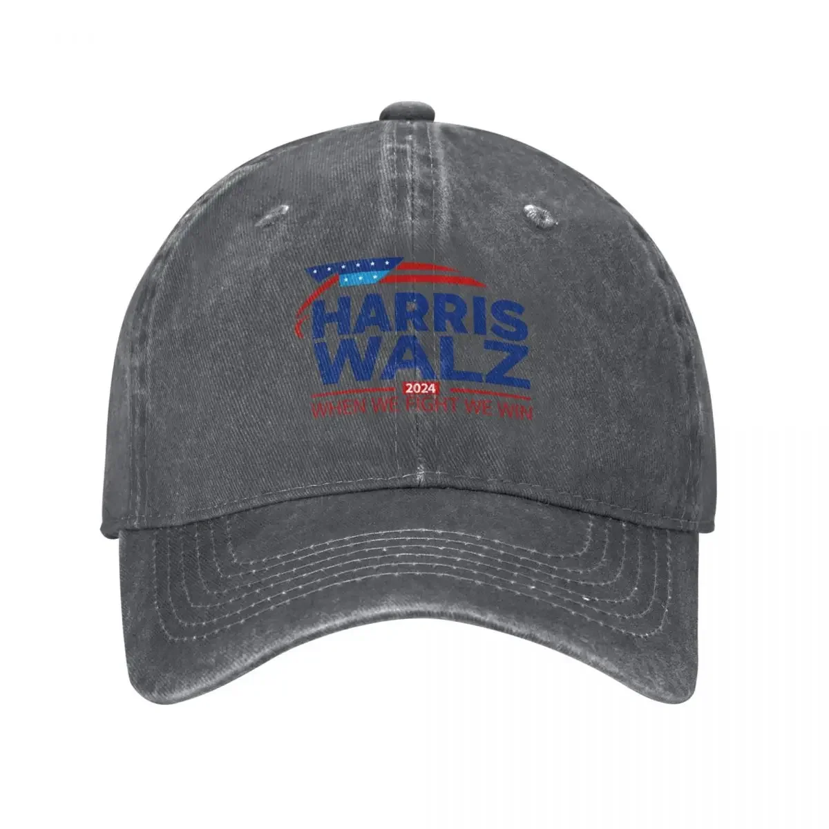 Harris Walz 2024 Baseball Cap Horse Hat Sunhat Men Golf Wear Women's