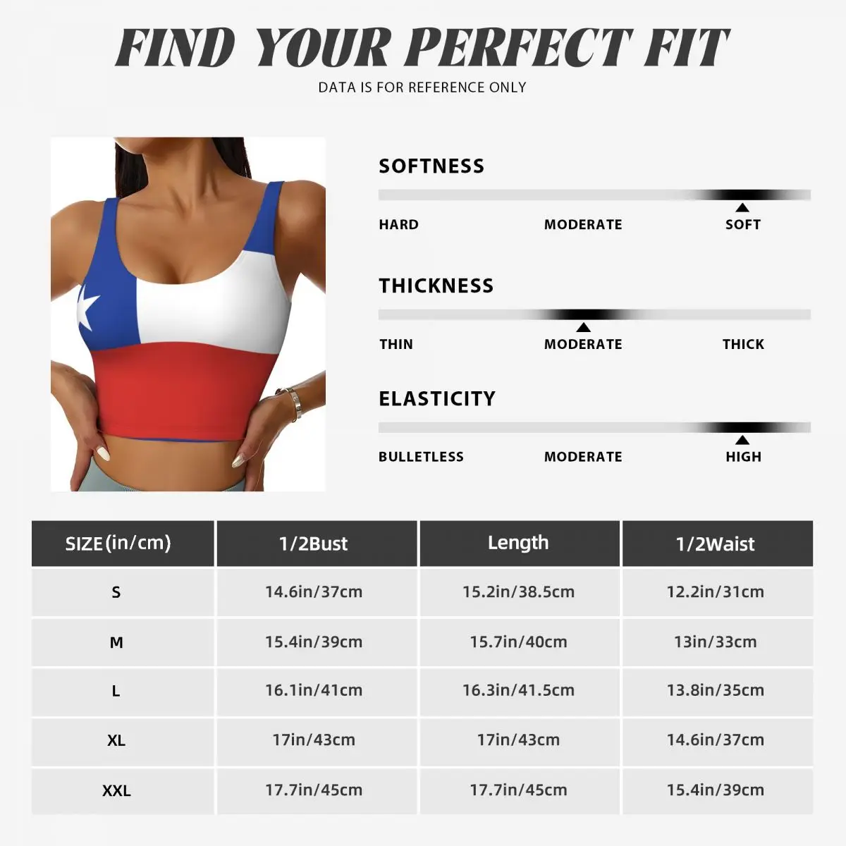 Women Sexy Sports Vest Chile Flag Female Streetwear Sport Lingerie Tee Crop Top