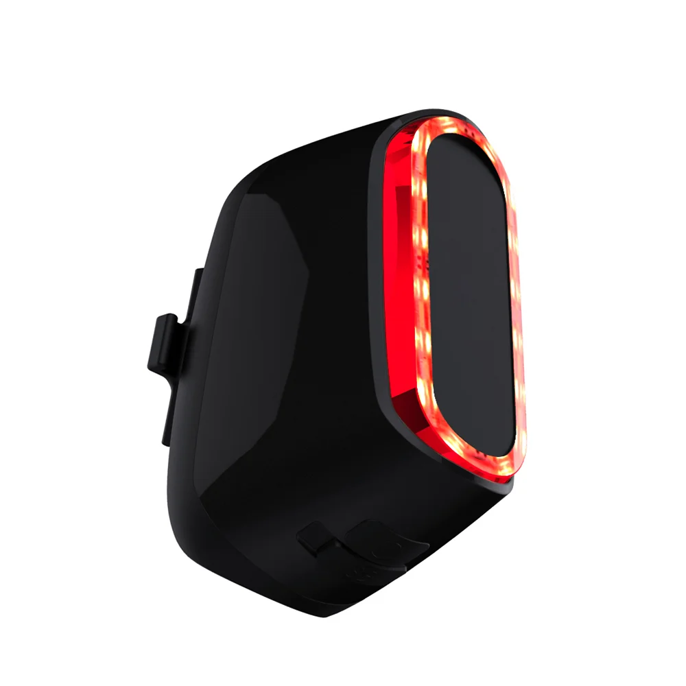 ملحقات دورة التحكم في الضوء الحساسة عالية الجودة، ضوء خلفي للدراجة قابل لإعادة الشحن