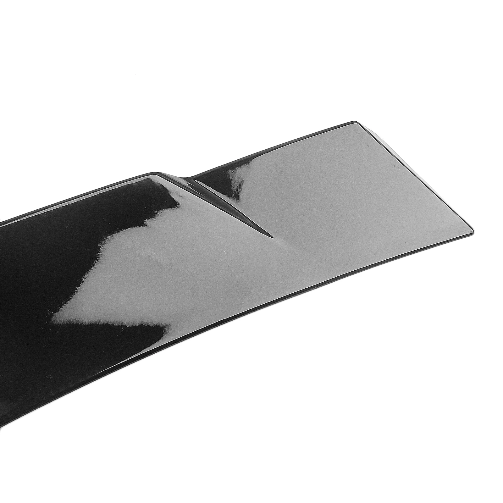 Coperchio del bagagliaio posteriore Spoiler Lip Wing per Cadillac CTS 2008-2013 berlina 4 porte solo nero lucido/ABS fibra di carbonio Look Car Tail